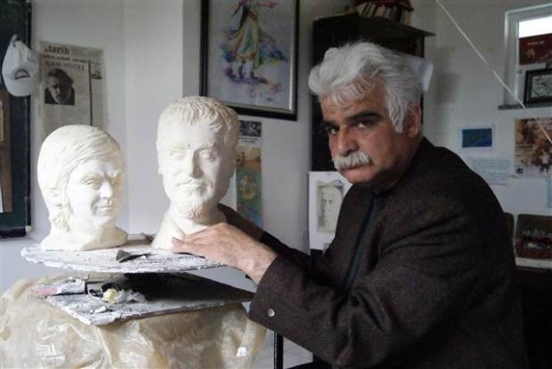 Ali İsmail ve Berkin'in annesi için hediye büst galerisi resim 2