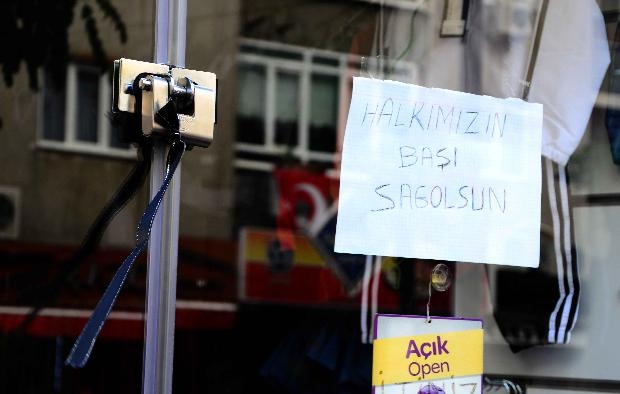 Soma'da dükkanlar yas nedeniyle kapalı galerisi resim 2