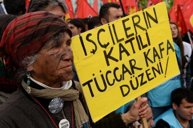 Kızılay'da 'Soma' eylemine polis müdahale etti galerisi resim 2