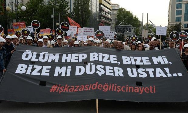 Kızılay'da 'Soma' eylemine polis müdahale etti galerisi resim 5