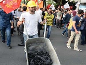 Kızılay'da 'Soma' eylemine polis müdahale etti