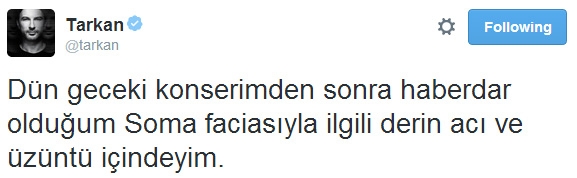 Ünlü isimlerden Soma faciası tweetleri galerisi resim 27
