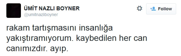 Ünlü isimlerden Soma faciası tweetleri galerisi resim 31