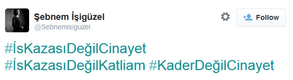 Ünlü isimlerden Soma faciası tweetleri galerisi resim 34