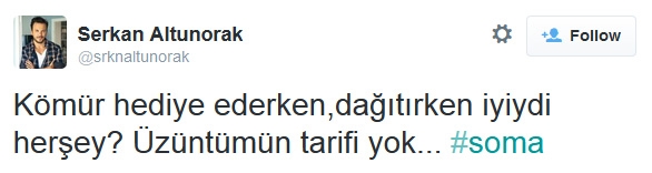 Ünlü isimlerden Soma faciası tweetleri galerisi resim 37