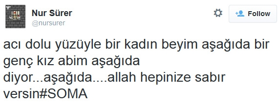 Ünlü isimlerden Soma faciası tweetleri galerisi resim 38