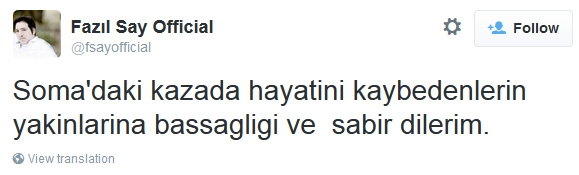 Ünlü isimlerden Soma faciası tweetleri galerisi resim 41