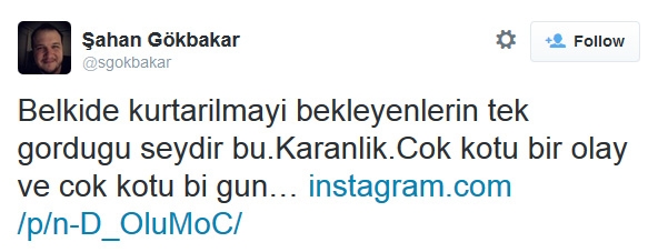 Ünlü isimlerden Soma faciası tweetleri galerisi resim 5