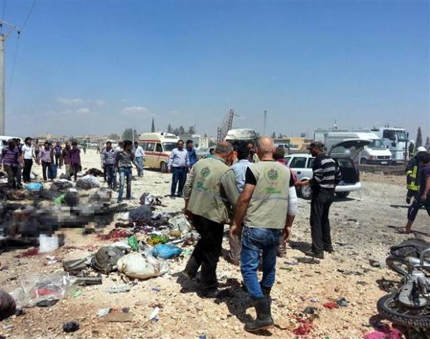 Suriye sınırındaki patlamada 17 kişi öldü galerisi resim 2