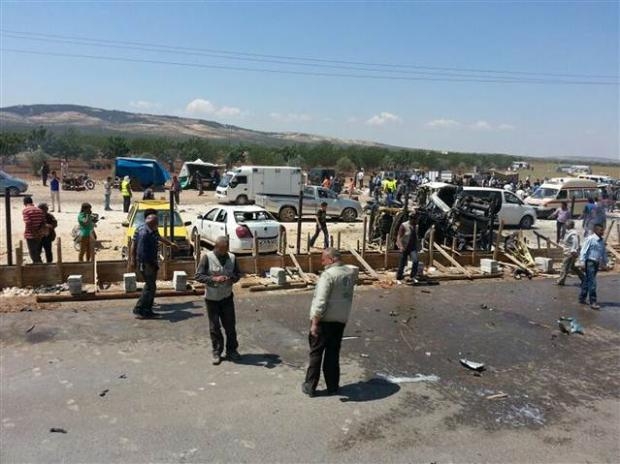 Suriye sınırındaki patlamada 17 kişi öldü galerisi resim 5