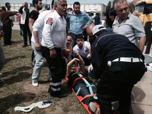 Kırıkkale'de trafik kazası - 14 yaralı