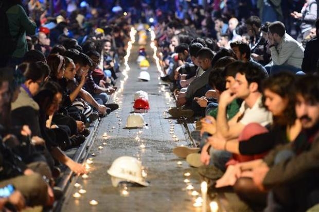 Mumlu ve baretli anma galerisi resim 13