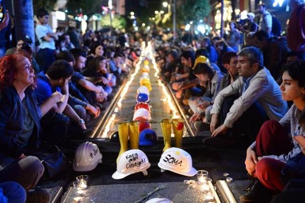 Mumlu ve baretli anma galerisi resim 6