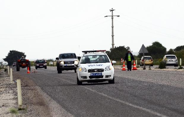Soma girişinde polis kontrol noktaları galerisi resim 10