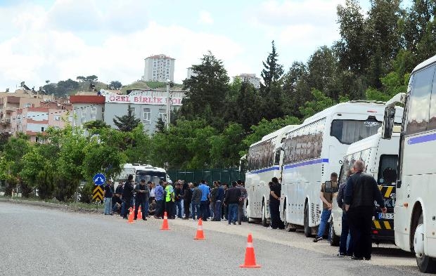 Soma girişinde polis kontrol noktaları galerisi resim 2