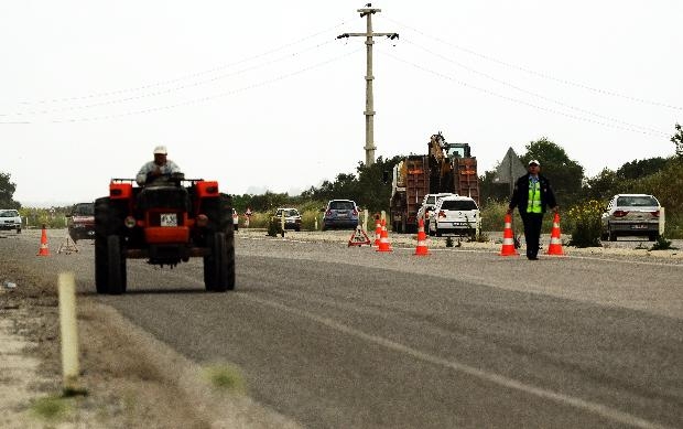 Soma girişinde polis kontrol noktaları galerisi resim 8