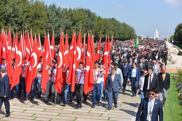 19 Mayıs'ta Anıtkabir ziyaret edildi galerisi resim 5