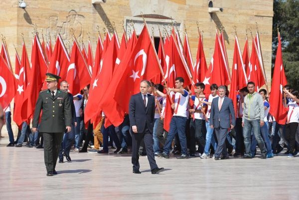 19 Mayıs'ta Anıtkabir ziyaret edildi galerisi resim 6