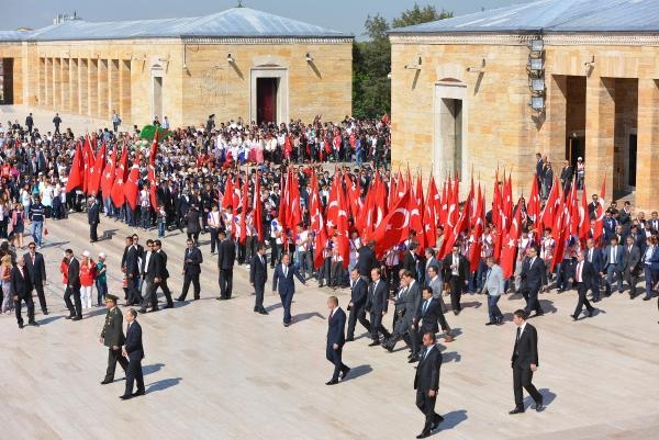 19 Mayıs'ta Anıtkabir ziyaret edildi galerisi resim 8