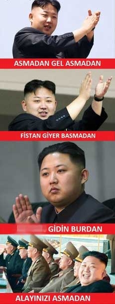 Kim Jong'un unutulmayacak caps'leri galerisi resim 1