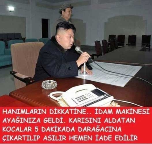 Kim Jong'un unutulmayacak caps'leri galerisi resim 10