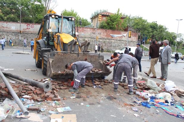 Okmeydanı'nda gerginlik bitmiyor galerisi resim 2