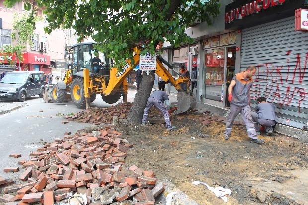 Okmeydanı'nda gerginlik bitmiyor galerisi resim 3