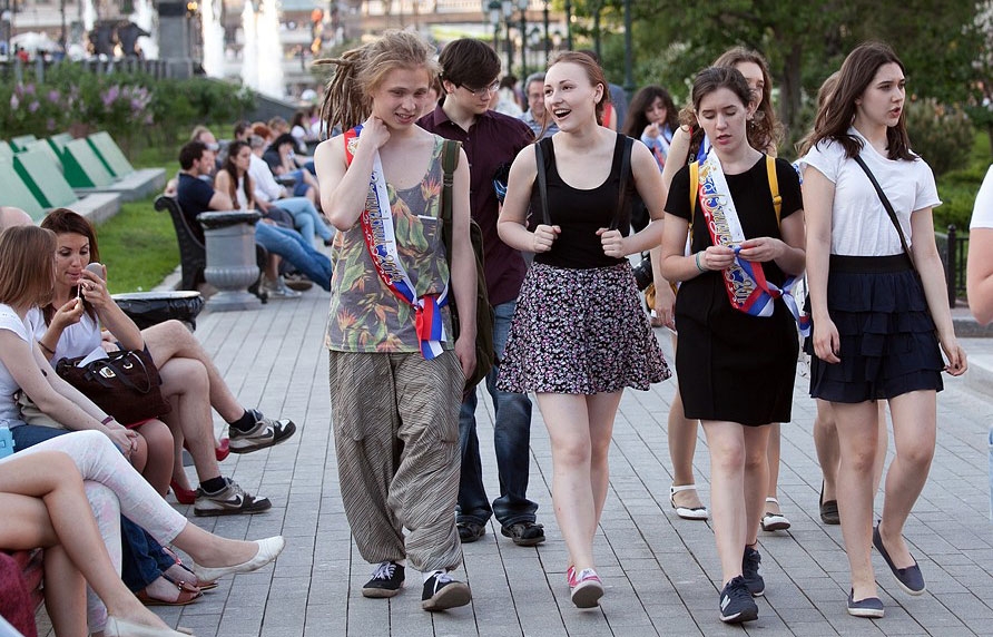 Rus öğrencilerden 'son ders' çılgınlığı galerisi resim 11
