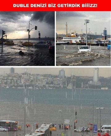 Sosyal medyada sel geyikleri galerisi resim 11