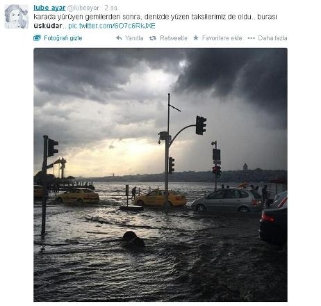 Sosyal medyada sel geyikleri galerisi resim 7