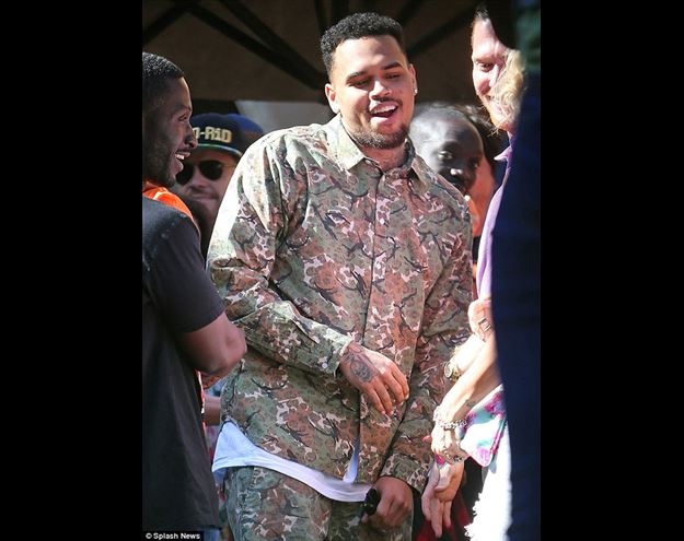 Chris Brown'a porno parti! galerisi resim 7