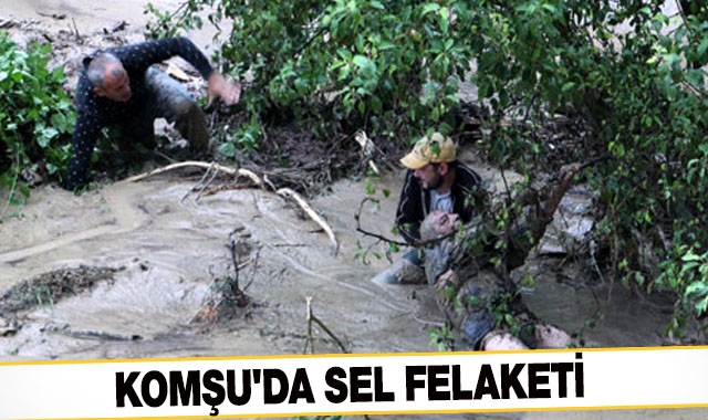 Komşu'da sel felaketi galerisi resim 1