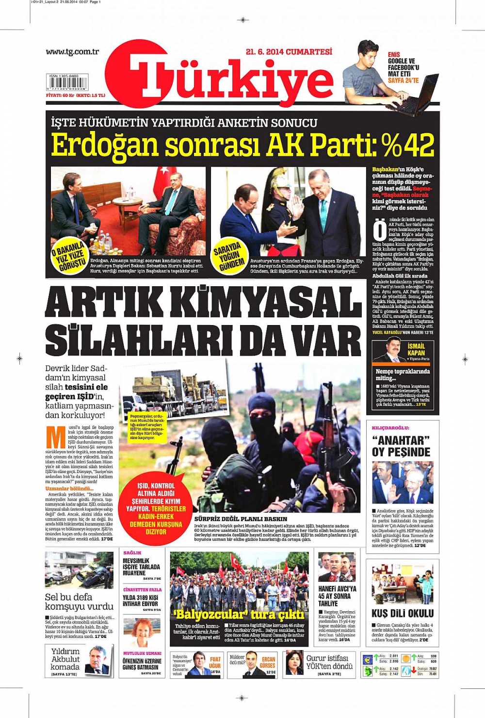 Günün gazete manşetleri galerisi resim 10