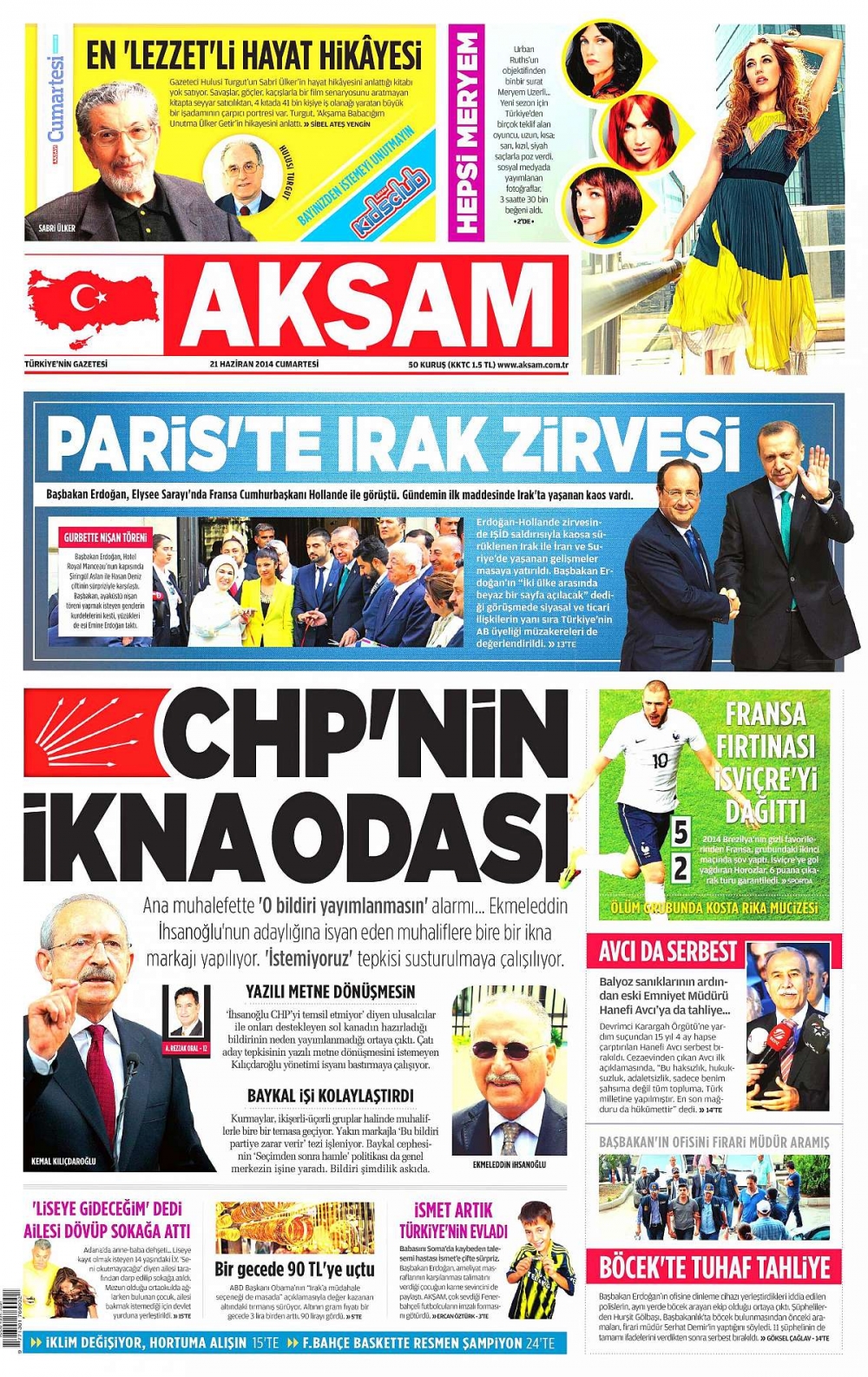 Günün gazete manşetleri galerisi resim 12