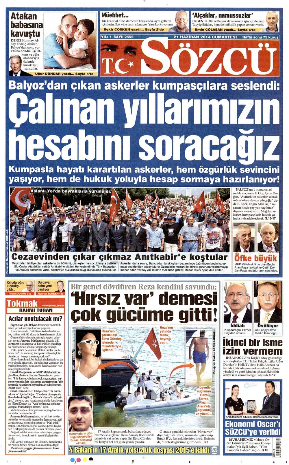 Günün gazete manşetleri galerisi resim 15