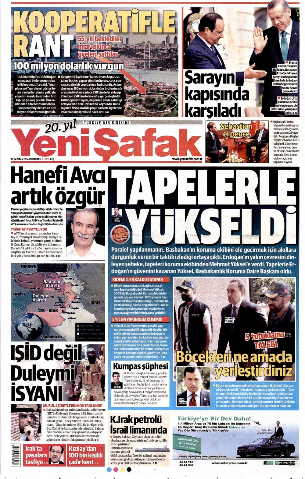 Günün gazete manşetleri galerisi resim 16