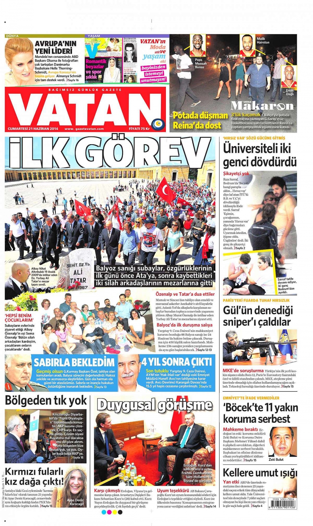 Günün gazete manşetleri galerisi resim 7