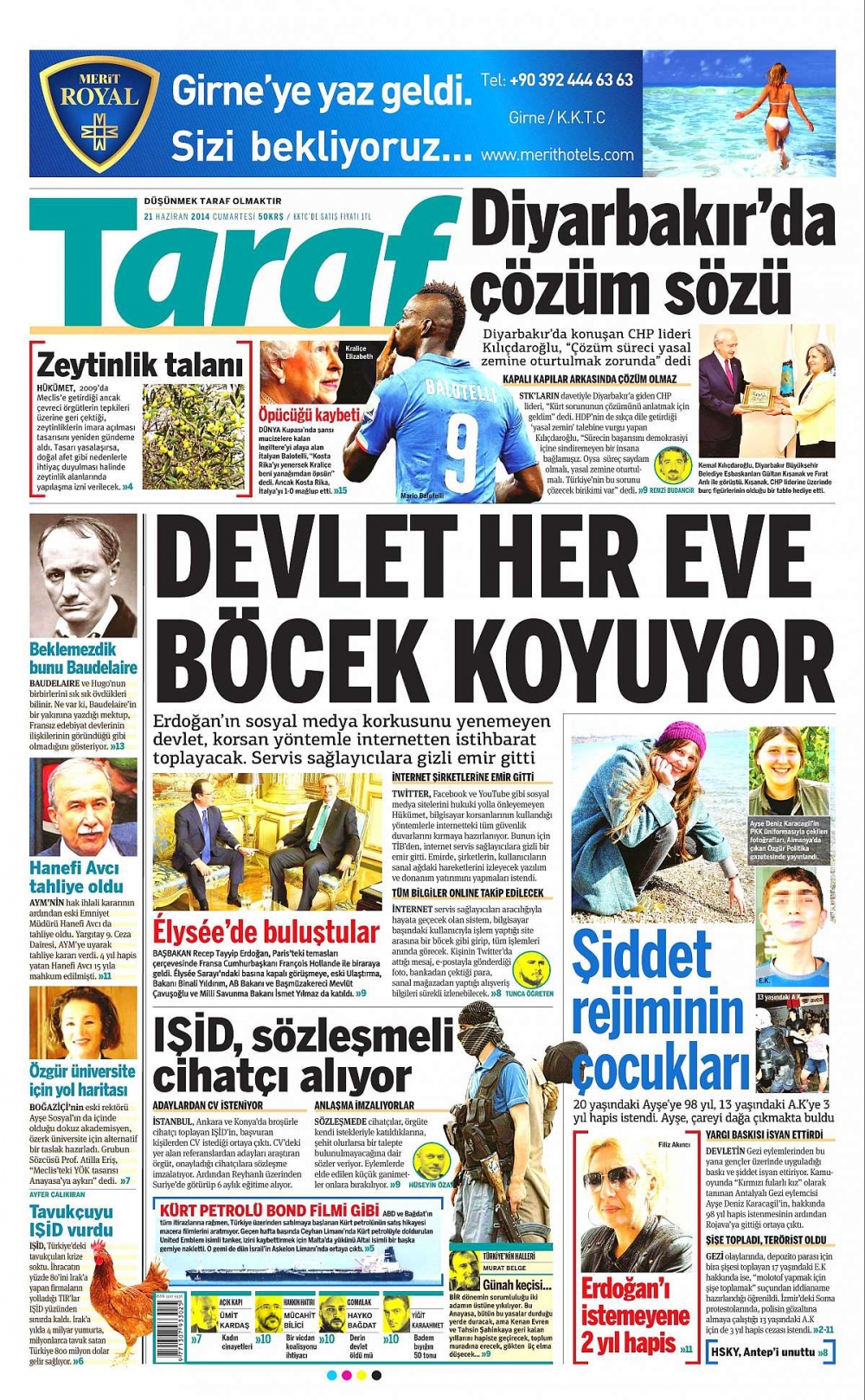 Günün gazete manşetleri galerisi resim 8