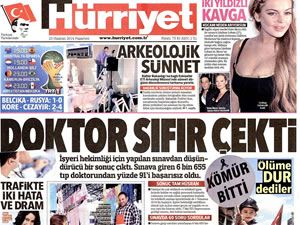 Günün gazete manşetleri