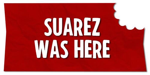 Suarez'in ısırığı sosyal medyayı salladı! galerisi resim 14