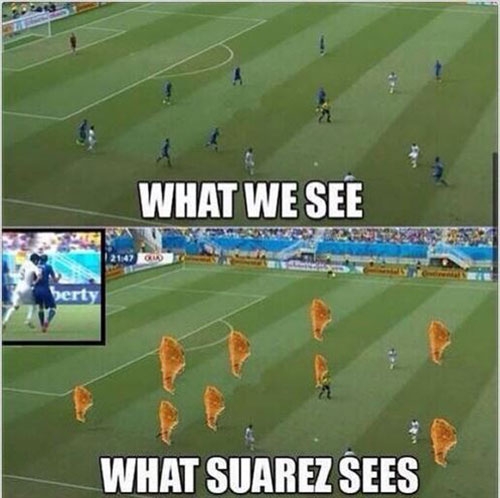 Suarez'in ısırığı sosyal medyayı salladı! galerisi resim 26