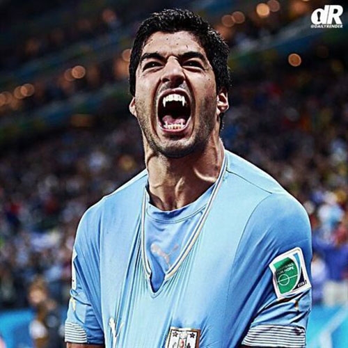 Suarez'in ısırığı sosyal medyayı salladı! galerisi resim 5