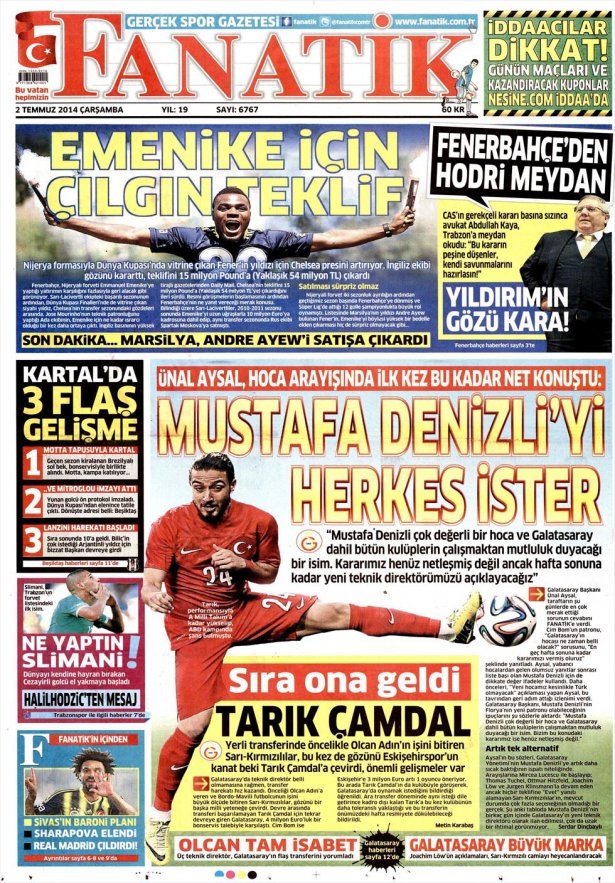 Erdoğan'ın adaylığı bütün gazetelere manşet oldu! galerisi resim 23