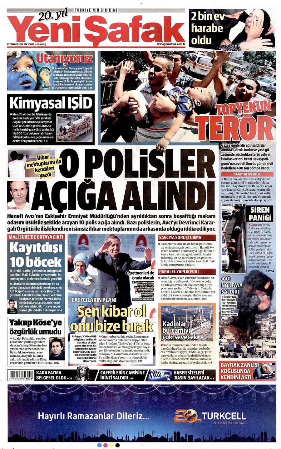 10 Temmuz Gazete Manşetleri galerisi resim 24