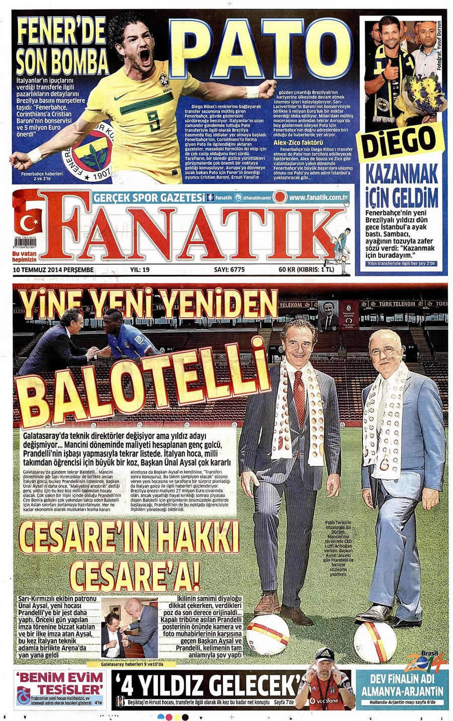 10 Temmuz Gazete Manşetleri galerisi resim 6