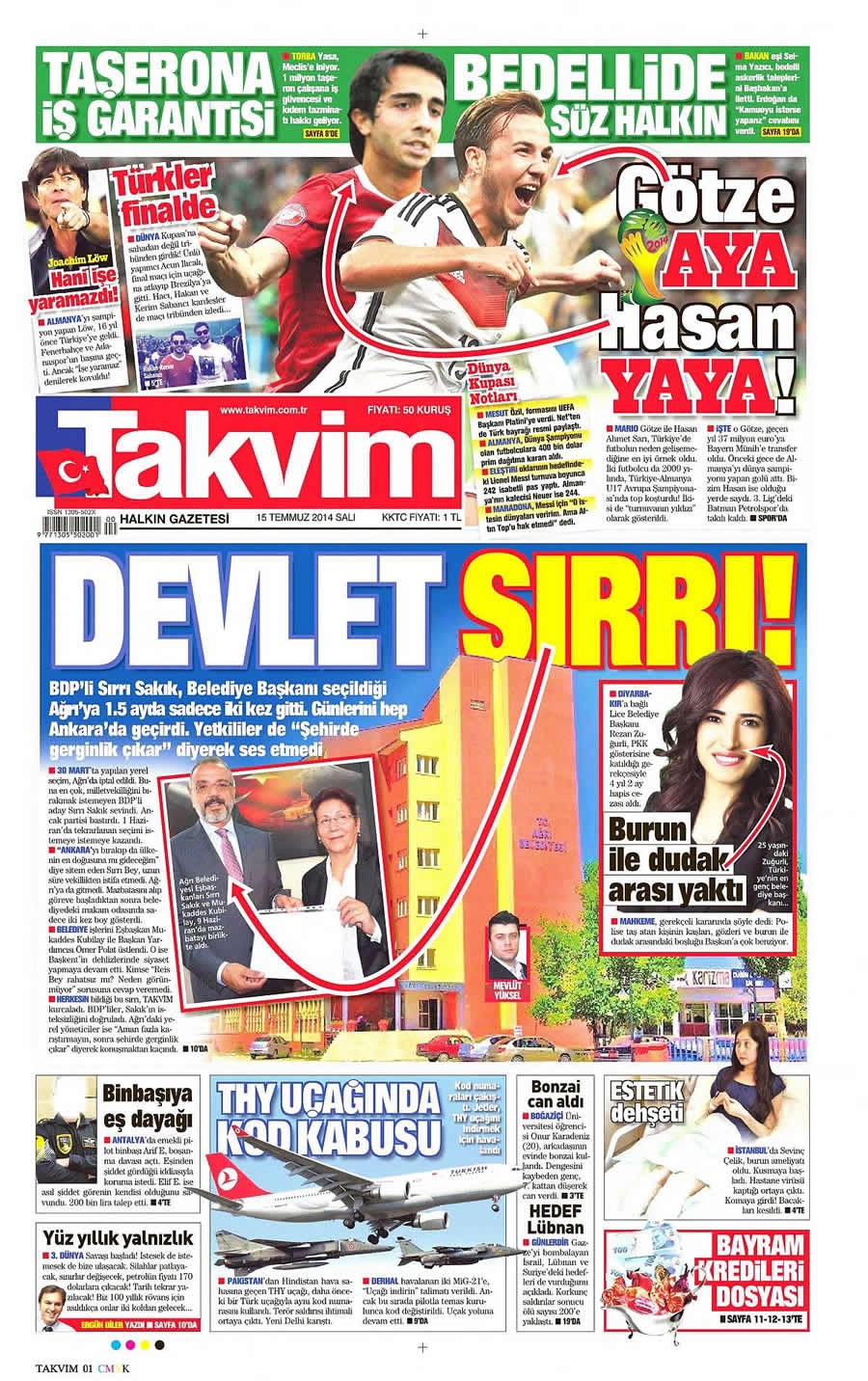 15 Temmuz Gazete Manşetleri galerisi resim 24