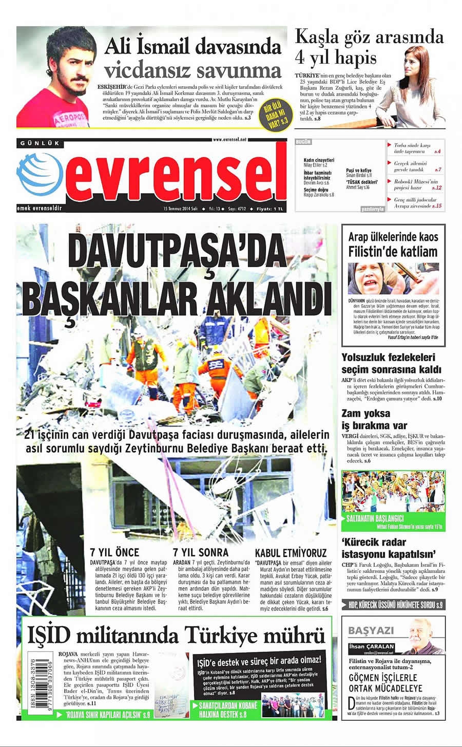 15 Temmuz Gazete Manşetleri galerisi resim 8