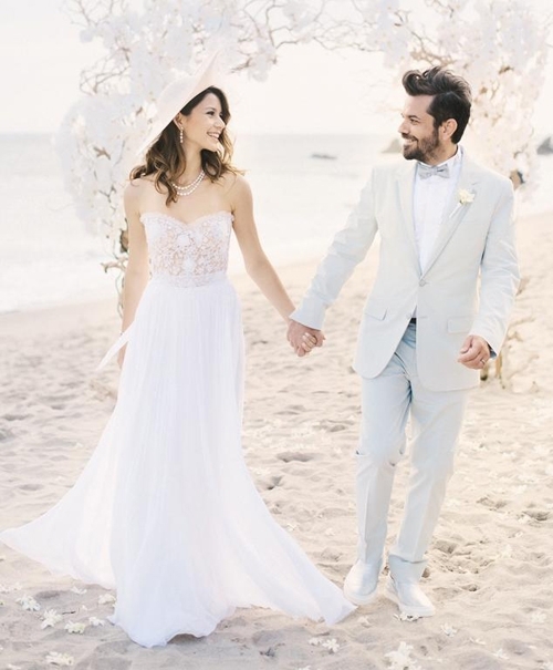 Beren Saat ve Kenan Doğulu'nun düğün fotoğrafları galerisi resim 2