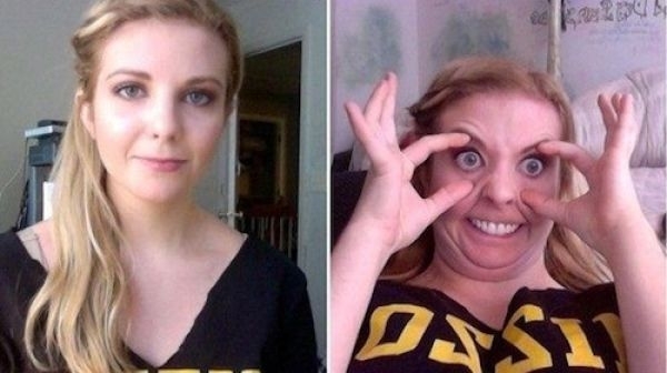 Çirkinleşmeye çalışan 25 güzel kız galerisi resim 9