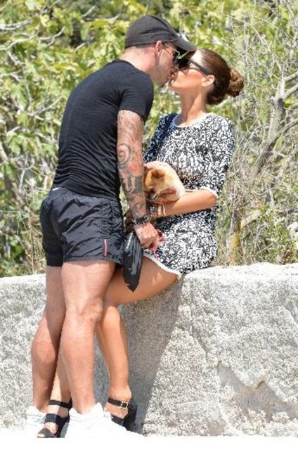 Sneijder ve Yolanthe'nin aşk tatili galerisi resim 12